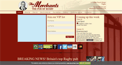 Desktop Screenshot of merchantsinn.co.uk